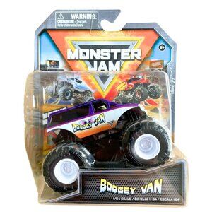 NEW Monster Jam Danger Divas Boogey Van 1:64 Scale Monster Truck Toy